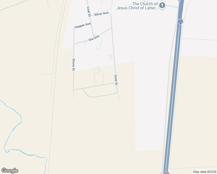 map of restaurants, bars, coffee shops, grocery stores, and more near 612 Gold Street in Raton