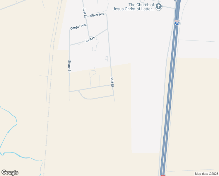 map of restaurants, bars, coffee shops, grocery stores, and more near 612 Gold Street in Raton