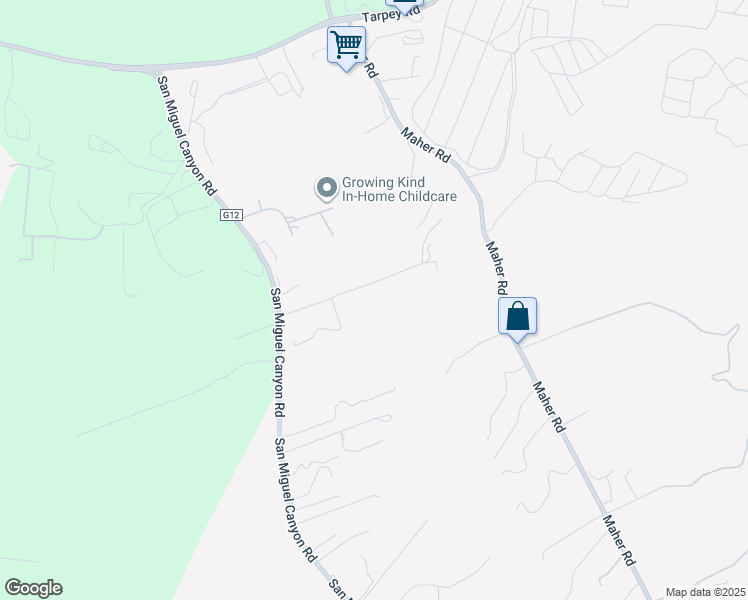 map of restaurants, bars, coffee shops, grocery stores, and more near 16530 Charles Schell Lane in Prunedale