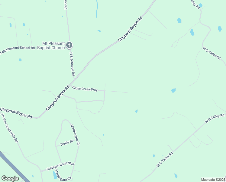 map of restaurants, bars, coffee shops, grocery stores, and more near 260 Cross Creek Court in Alvaton