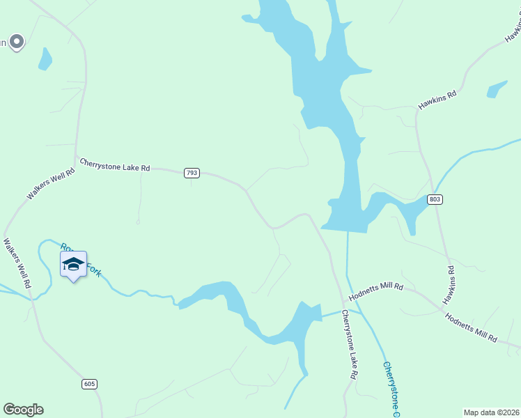map of restaurants, bars, coffee shops, grocery stores, and more near 1848 Cherrystone Lake Road in Chatham
