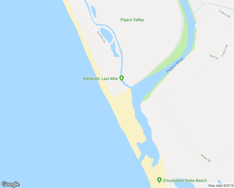 map of restaurants, bars, coffee shops, grocery stores, and more near 37 Pelican Point in Watsonville