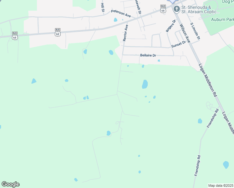 map of restaurants, bars, coffee shops, grocery stores, and more near 628 Rector Avenue in Auburn