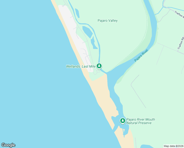 map of restaurants, bars, coffee shops, grocery stores, and more near 140 Puffin Lane in Watsonville