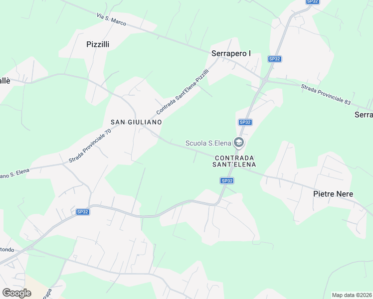 map of restaurants, bars, coffee shops, grocery stores, and more near 25 Strada Provinciale 70 in Libero consorzio comunale di Ragusa