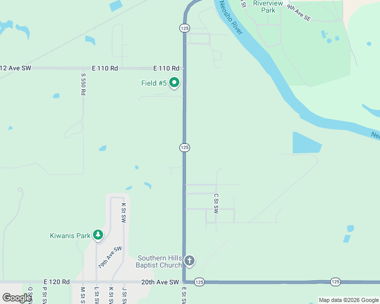 map of restaurants, bars, coffee shops, grocery stores, and more near 1426 E Street Southwest in Miami