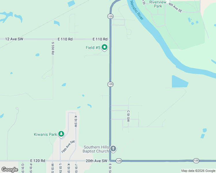 map of restaurants, bars, coffee shops, grocery stores, and more near 1426 E Street Southwest in Miami