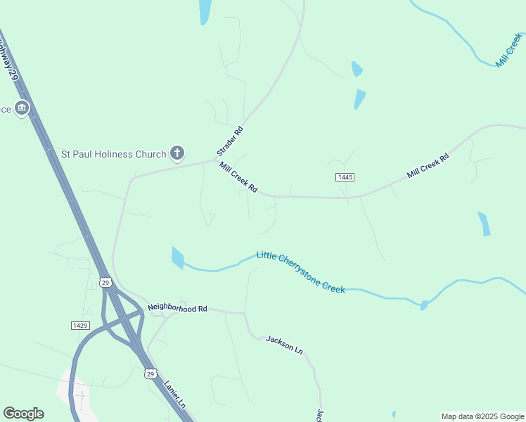 map of restaurants, bars, coffee shops, grocery stores, and more near Little Cherrystone Lane in Chatham