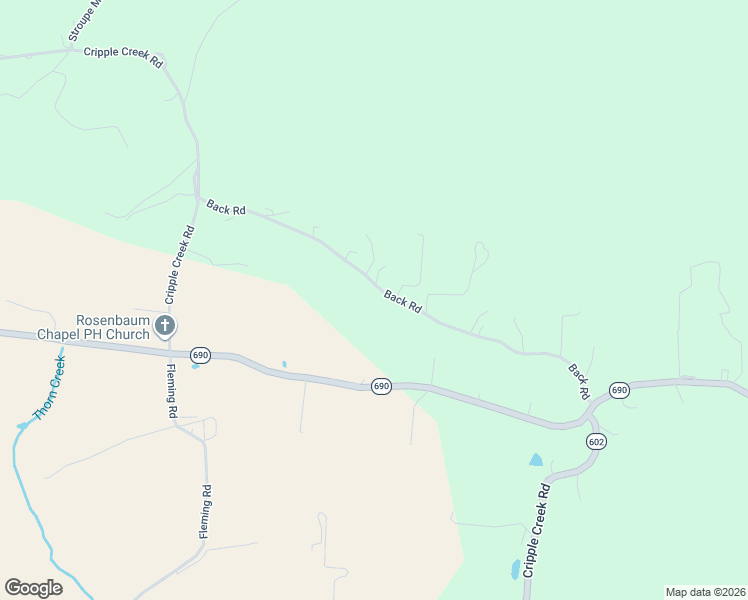 map of restaurants, bars, coffee shops, grocery stores, and more near 318 Back Road in Wytheville