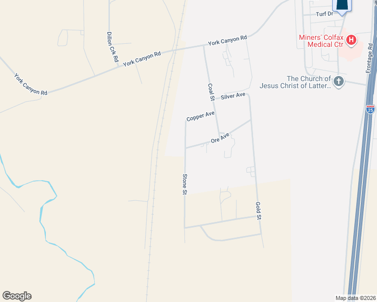 map of restaurants, bars, coffee shops, grocery stores, and more near 405 Stone Street in Raton