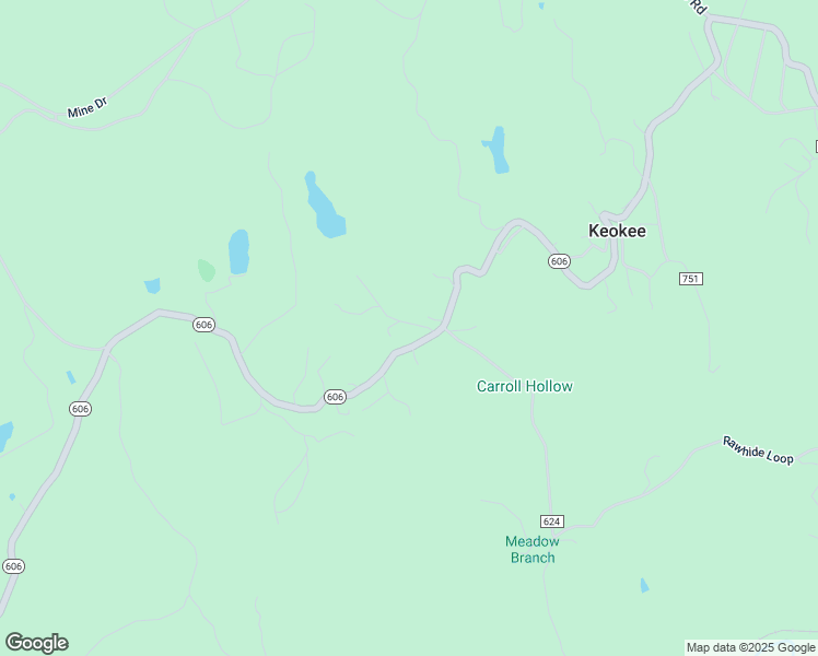 map of restaurants, bars, coffee shops, grocery stores, and more near 177 Morris Drive in Keokee