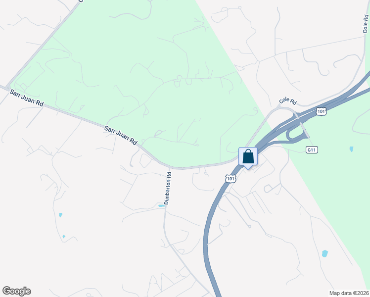 map of restaurants, bars, coffee shops, grocery stores, and more near 19350 El Cerro in Aromas