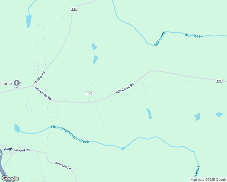 map of restaurants, bars, coffee shops, grocery stores, and more near 1653 Mill Creek Road in Chatham