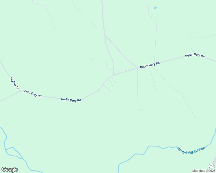 map of restaurants, bars, coffee shops, grocery stores, and more near 29442 Berlin Dory Road in Sedley