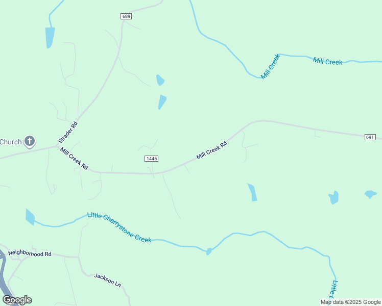 map of restaurants, bars, coffee shops, grocery stores, and more near 1653 Mill Creek Road in Chatham
