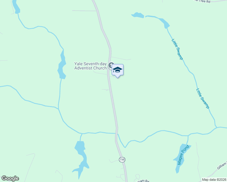 map of restaurants, bars, coffee shops, grocery stores, and more near 19183 Courthouse Road in Yale