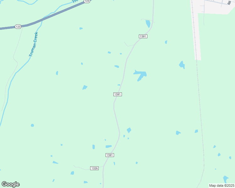 map of restaurants, bars, coffee shops, grocery stores, and more near County Road 1591 in Bardwell