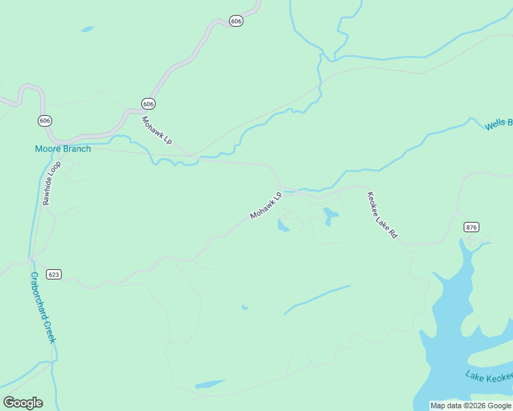 map of restaurants, bars, coffee shops, grocery stores, and more near State Road 623 in Keokee