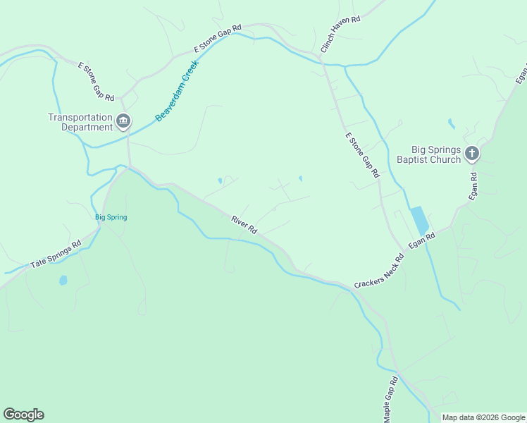 map of restaurants, bars, coffee shops, grocery stores, and more near 4511 Leaning Pine Road in Big Stone Gap
