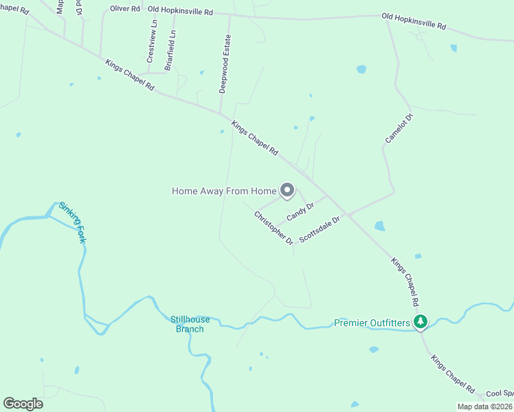 map of restaurants, bars, coffee shops, grocery stores, and more near 101-235 Christopher Drive in Cadiz
