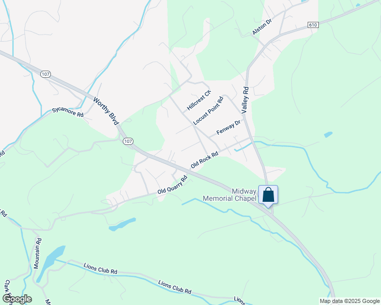 map of restaurants, bars, coffee shops, grocery stores, and more near 130 Harmony Drive in Saltville