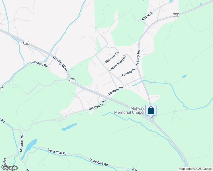 map of restaurants, bars, coffee shops, grocery stores, and more near 130 Harmony Drive in Saltville