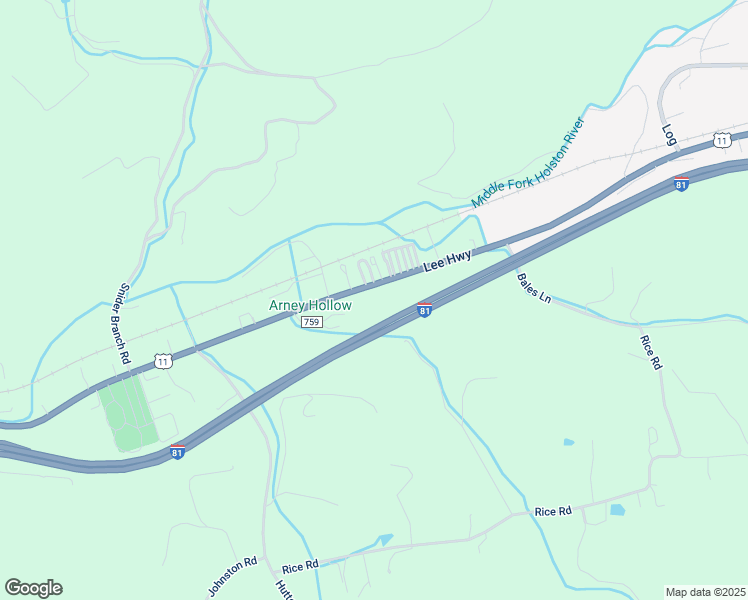 map of restaurants, bars, coffee shops, grocery stores, and more near 4668 Lee Highway in Marion