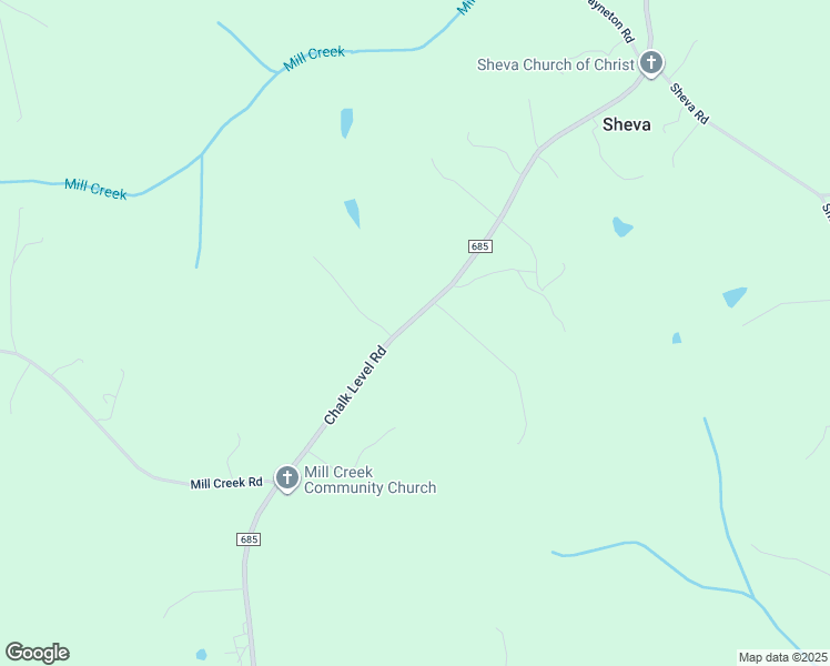 map of restaurants, bars, coffee shops, grocery stores, and more near 4108 Chalk Level Road in Chatham