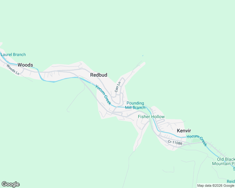 map of restaurants, bars, coffee shops, grocery stores, and more near 233 Pounding Mill Road in Kenvir