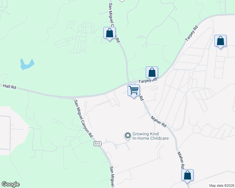 map of restaurants, bars, coffee shops, grocery stores, and more near 971 San Miguel Canyon Road in Watsonville