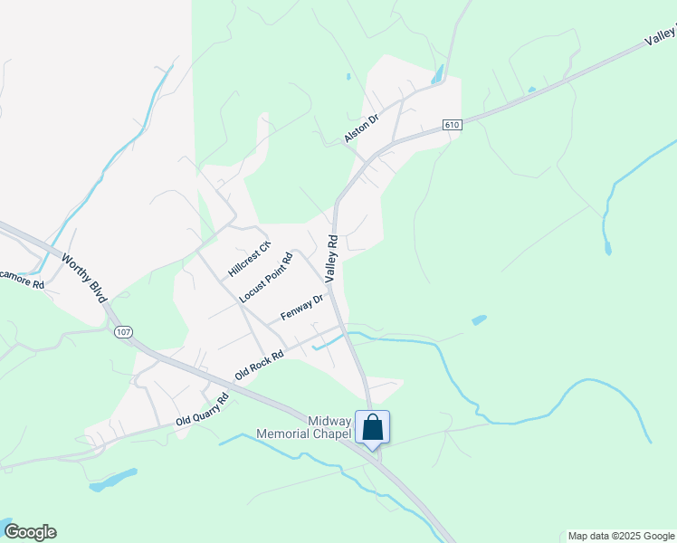 map of restaurants, bars, coffee shops, grocery stores, and more near 328 Valley Road in Saltville