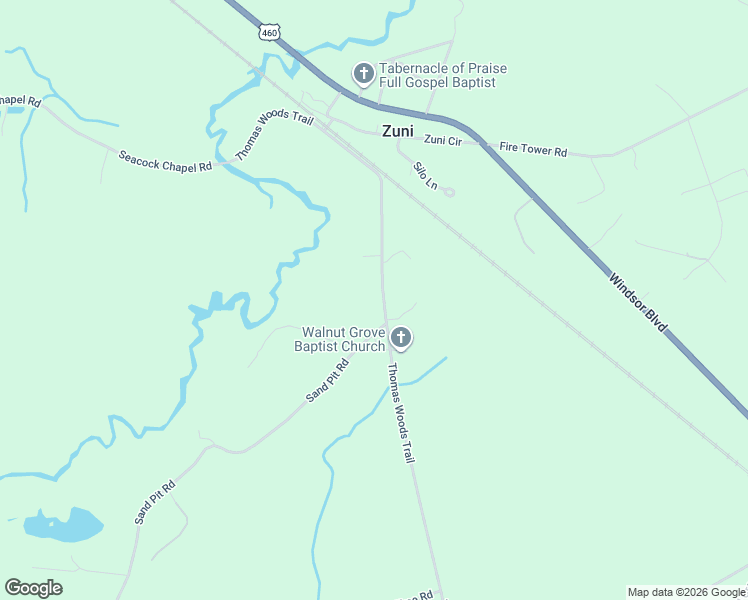 map of restaurants, bars, coffee shops, grocery stores, and more near 5340 Group Lane in Zuni