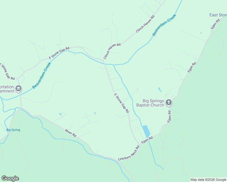 map of restaurants, bars, coffee shops, grocery stores, and more near 1921 East Stone Gap Road in Big Stone Gap