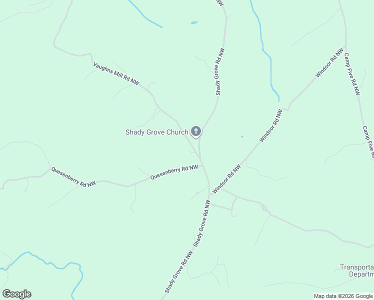 map of restaurants, bars, coffee shops, grocery stores, and more near 148 Vaughns Mill Road Northwest in Floyd