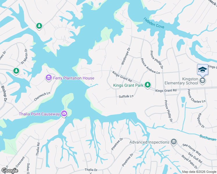 map of restaurants, bars, coffee shops, grocery stores, and more near 751 Donham Court in Virginia Beach