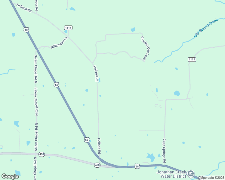 map of restaurants, bars, coffee shops, grocery stores, and more near 1017 Holland Road in Benton