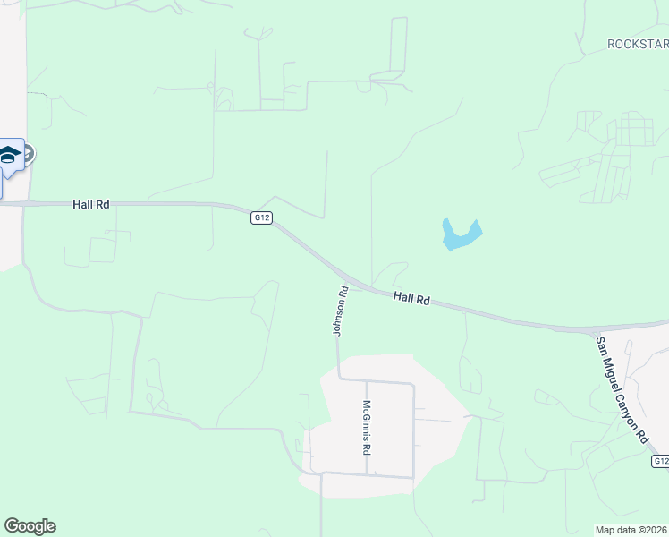 map of restaurants, bars, coffee shops, grocery stores, and more near 636 Hall Road in Monterey County