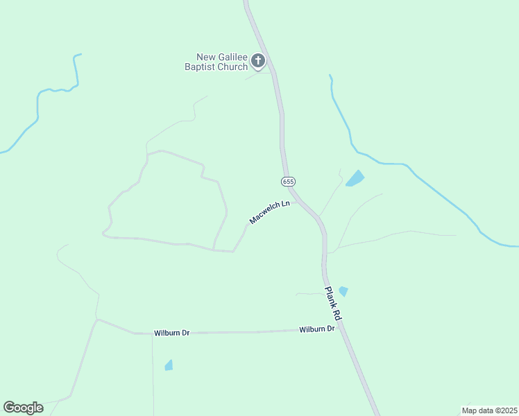 map of restaurants, bars, coffee shops, grocery stores, and more near 126 Macwelch Lane in Kenbridge