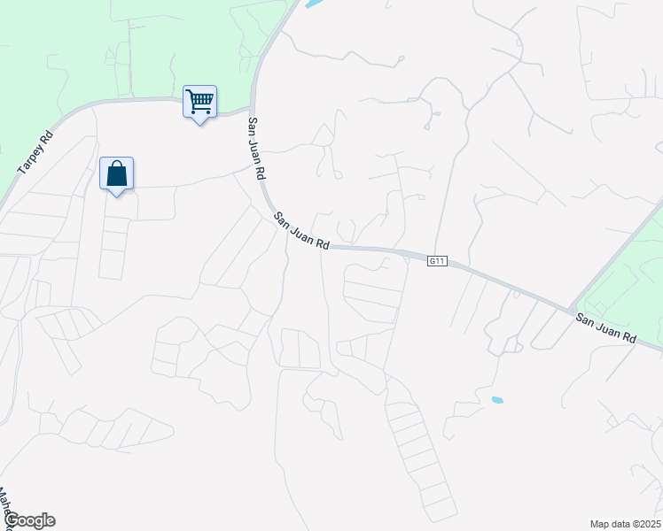 map of restaurants, bars, coffee shops, grocery stores, and more near 2500 San Juan Road in Watsonville