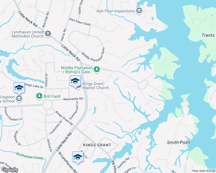 map of restaurants, bars, coffee shops, grocery stores, and more near 884 Bishopsgate Lane in Virginia Beach