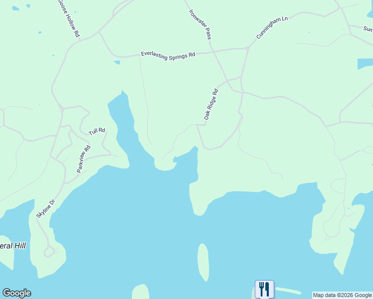 map of restaurants, bars, coffee shops, grocery stores, and more near 466 Oak Ridge Road in Cadiz