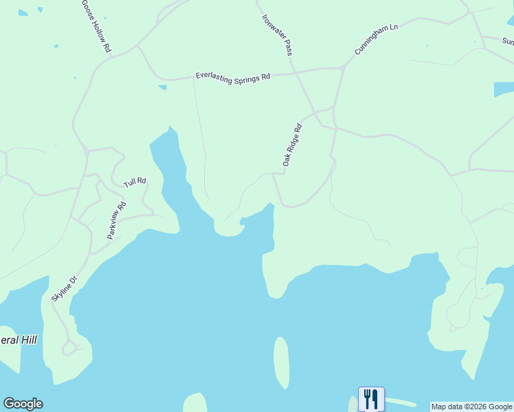 map of restaurants, bars, coffee shops, grocery stores, and more near 466 Oak Ridge Road in Cadiz