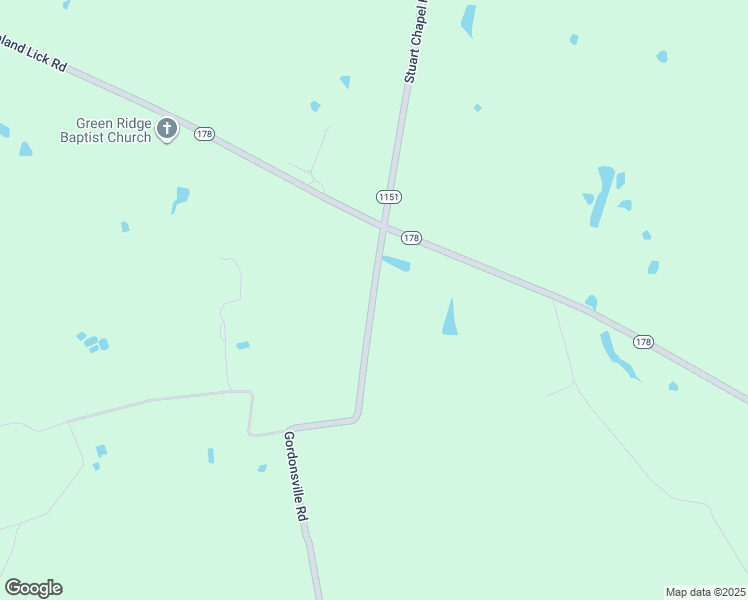 map of restaurants, bars, coffee shops, grocery stores, and more near 4118 Gordonsville Road in Lewisburg