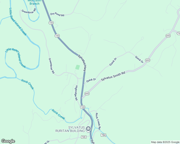 map of restaurants, bars, coffee shops, grocery stores, and more near 319-323 Quick Drive in Hillsville