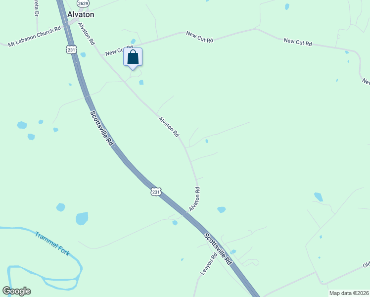 map of restaurants, bars, coffee shops, grocery stores, and more near 298 Alvaton Road in Alvaton