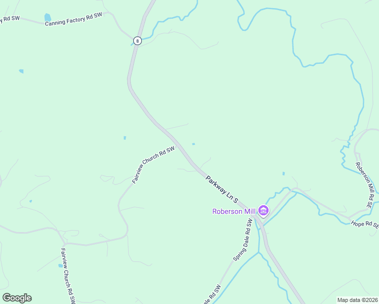 map of restaurants, bars, coffee shops, grocery stores, and more near 2018 Parkway Lane South in Floyd