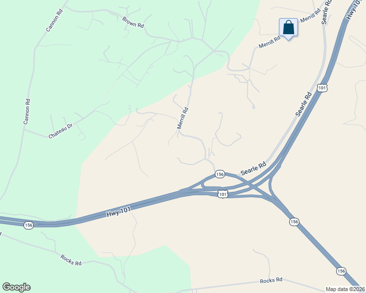 map of restaurants, bars, coffee shops, grocery stores, and more near 120 Merrill Road in San Juan Bautista