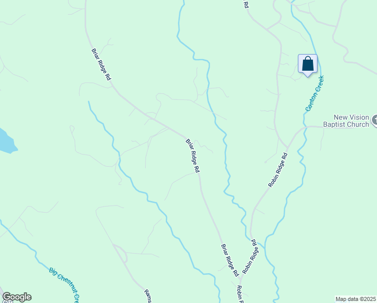 map of restaurants, bars, coffee shops, grocery stores, and more near 635 Briar Ridge Road in Henry