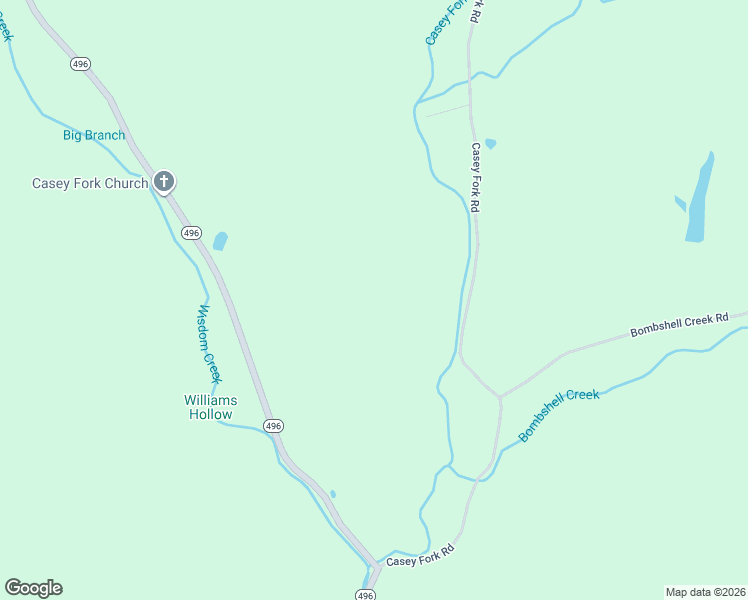 map of restaurants, bars, coffee shops, grocery stores, and more near 2852 Casey Fork Road in Burkesville