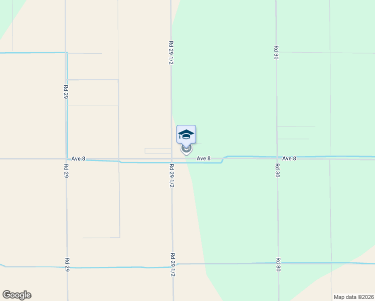 map of restaurants, bars, coffee shops, grocery stores, and more near 29551 Avenue 8 in Madera